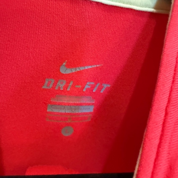 Womens Nike L Dri-Fit Athletic Running Top Quarter Zip - Picture 2 of 4